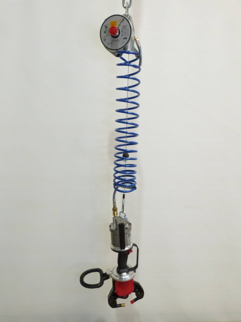 HHP-H35-TD50-V mit Spiralwendel Luftschlauch und Balancer
